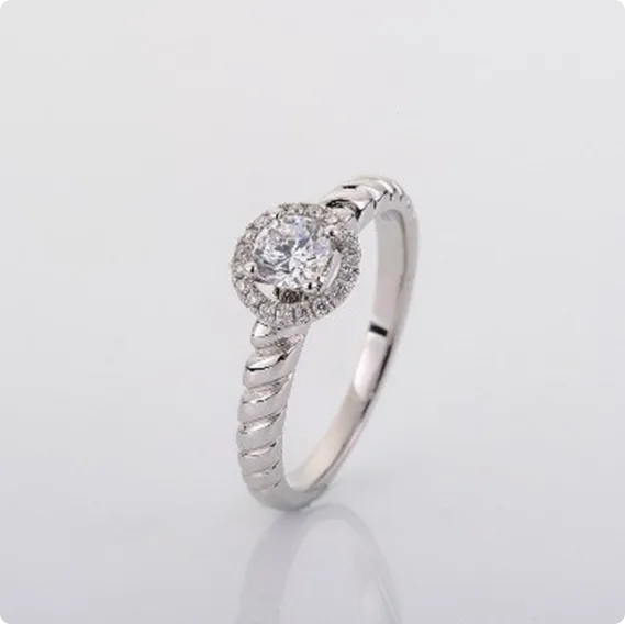 Bague diamant à expertiser